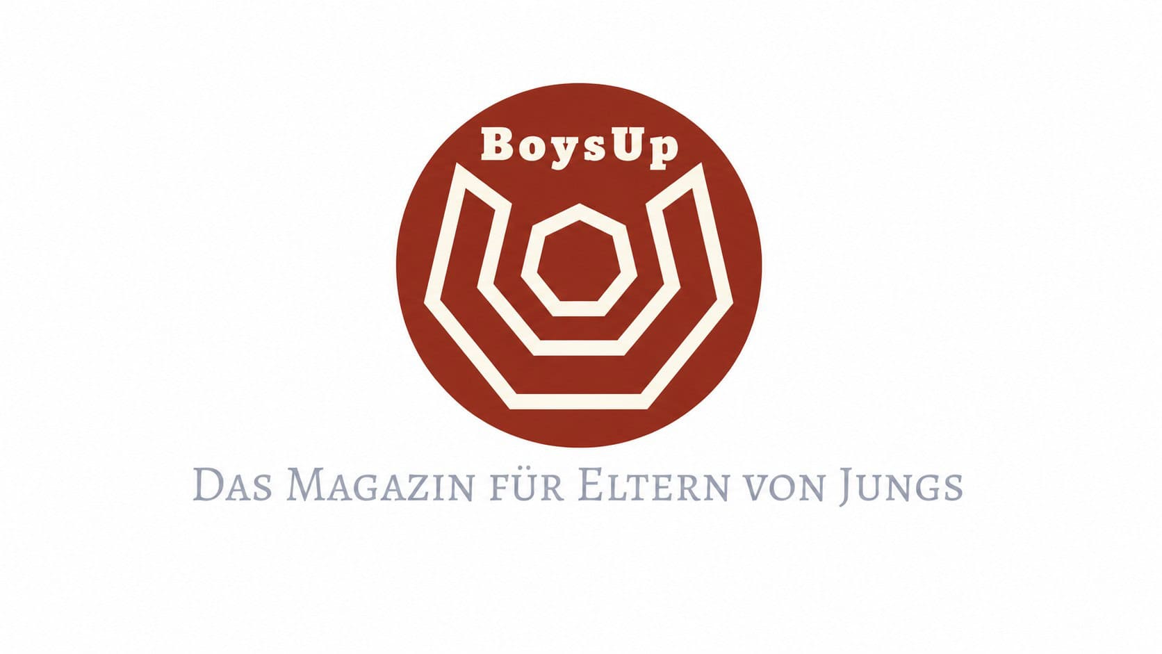 BoysUp Logo, das männliche Entwicklung und Selbstvertrauen fördert.